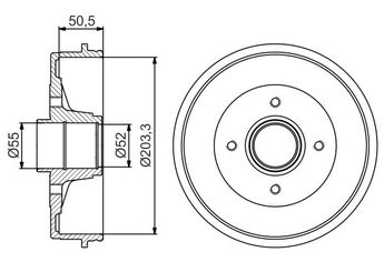 Kampana Arka Sağ veya Sol BOSCH 0 986 477 172  4320000Q0C 4320000QAG 7700304984 77003 04984 77 00 304 984 8200236539 82 00 236 539 8200236541 82 00 236 541 8200741073 82 00 741 073 8200741074 82 00 741 074