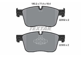 Fren Disk Balata Ön TEXTAR 2230201  T2H7448 J9C20036 J9D1118 J9D1199 T2H16147 T2H21043 T2H43857 T2H43859 T2H52818 T2H53848 T2H53854 T2H53855 T4A44837 T4A44841 T4K17303 T4N14764 LR064687 LR111385 LR137301 LR141734 LR150620 LR160437 LR160444 LR160511