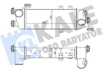 Turbo Radyatörü  MGA 80349  28270 2A611 282702A610 28270-2A610 282702A611 28270-2A611 2827027060