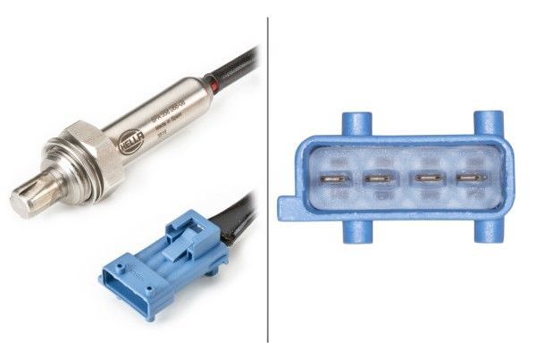 Oksijen (Lambda) Sensörü  Volvo S70 Sedan (12.1996->)  HELLA 6PA 358 066-081