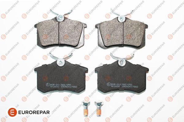 Fren Disk Balata Arka Volkswagen Golf Plus V (5M1)(01.2005->2009)  EUROREPAR 1619790680