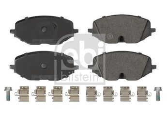 Fren Disk Balata Ön FEBI BILSTEIN 180631  5WA698151A 5WA698151Q 5WA 698 151 Q 2614210 2 614 210 VWN3CA2D390EA VWN3CA-2D390-EA 5WA698151 5WA 698 151 5WA698151P 5WA 698 151 P 5WA 698 151 A