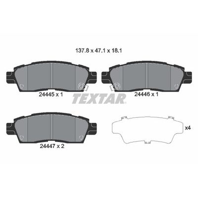 Fren Disk Balata Arka AYD 60632B