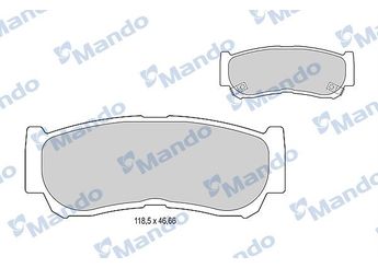 Fren Disk Balata Arka MANDO MBF015315  583022BA20 583022BA40 58302-2BA40 583022BA00 58302-2BA00 583024AA00 58302-4AA00 58302-2BA20