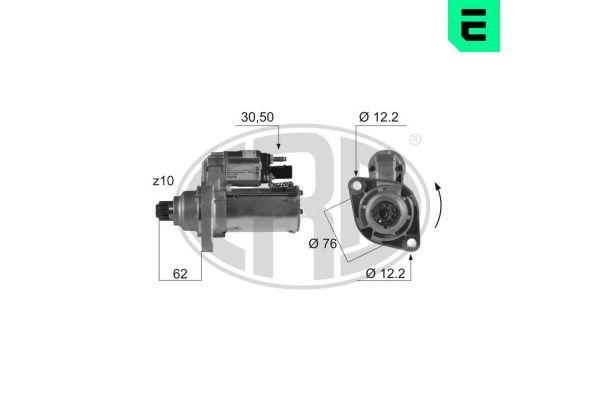 Marş Dinamosu  Volkswagen Sharan (7N1)(05.2010->2015)  ERA 220448