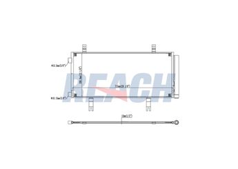 Klima Radyatörü  VEKA 43-2031  80100TVAA01