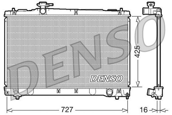Su Radyatörü  DENSO DRM50034