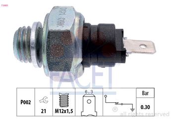 Yağ Müşürü  FACET 7.0001  4151564 4151243 4152127 4304418 4305685 4431182 4473333 4998770 5927407 7547921 1076745050 107.6745.050 287887 3933681 000 393 368 1 SE020942000A SE 020942.000A