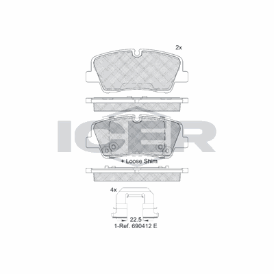Fren Disk Balata Arka Hyundai H350 Bus (08.2016->)  KRAFTVOLL 07010581