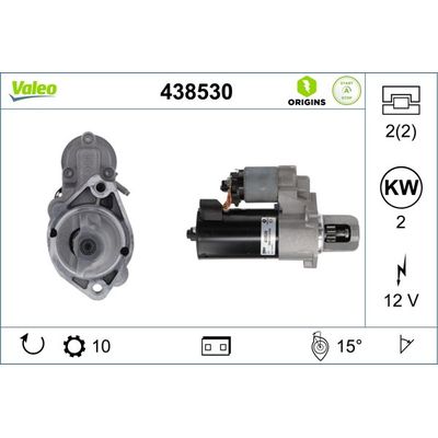 Marş Dinamosu  Mercedes GLE -Serisi Coupe (BM 292)(03.2015->)  VALEO 438530