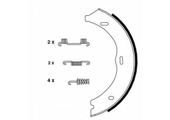 El Fren Balatası  TEXTAR 91061900  A6394200220 4474206400 6394200220 A4474206400