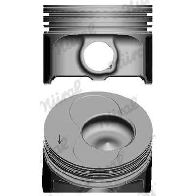 Piston (81.01MM-STD)   MAHLE 030 PI 00090 100