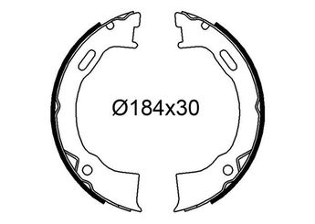 Fren Pabuçlu Balata Arka VALEO 564299  3309694 4001277 4796337 F58Z2648A F58Z-2648-A F6AZ2N712B F6AZ-2N71-2B XF222648AA XF22-2648-AA XL2Z2648AA XL2Z-2648-AA 4796 337