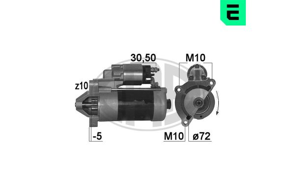 Marş Dinamosu  Lancia Phedra (180)(2002->)  ERA 220117A