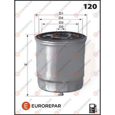 Yakıt Filtresi  EUROREPAR 1616207480