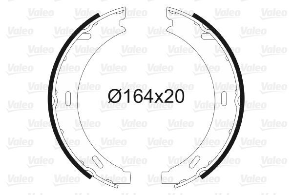 Fren Pabuçlu Balata Arka Chrysler Crossfire (2003->)  VALEO 562807