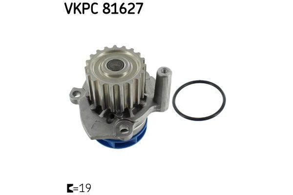 Devirdaim Su Pompası  Audi A3 Sportback (8PA)(09.2004->)  SKF VKPC 81627
