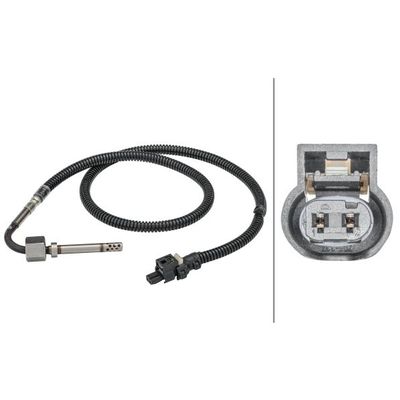 Egzoz Sıcaklık Sensörü  Mercedes S -Serisi Sedan (BM 221)(06.2005->)  HELLA 6PT 358 181-691