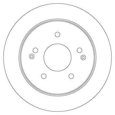 Fren Disk Ayna Arka Sağ ve Sol TRW DF6879S