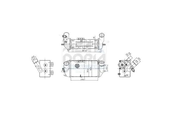 Turbo Radyatörü  Kia Rio (YB)(2016->)  MGA 80064