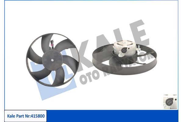 Radyatör Fan ve Motoru  Seat Cordoba 2/4 Kapı (6K2)(11.1993->)  KALE 415800