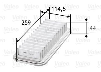 Hava Filtresi  VALEO 585059  178010J020 TA1676 TA-1676 1444PW 1444-PW 1444RH 1444-RH 1444XA 1444-XA 1780123030 17801-23030 1780123030000 17801-23030-000 1444PV 1444-PV 1444RG 1444-RG 17801-0J020