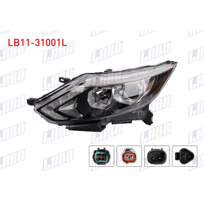 Far Lambası Sol LABO LB11-31001L