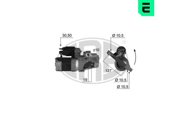 Marş Dinamosu  Seat Alhambra (7V9)(05.2000->)  ERA 220344A