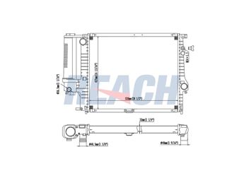 Su Radyatörü  BEHR 8MK 376 888-134  1427153 1427154 1432819 17101432819 17111427153 17111427154 17111432819 17111740695 17111740696 17111740698 17111740699 17111740701 17111742153 17111742154 1740695 1740696 1740698 1740699 1740701 1742153 1742154