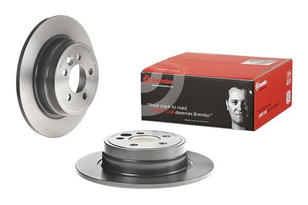 Fren Disk Ayna Arka Sağ ve Sol MG Rover Rover 75 (RJ)(1999->)  BREMBO 08.7878.11