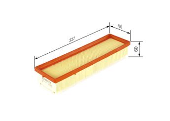 Hava Filtresi  BOSCH F 026 400 377  165469466R 16 54 694 66R
