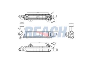 Motor Yağ Soğutucu  FROW 352.1540.002  90448821
