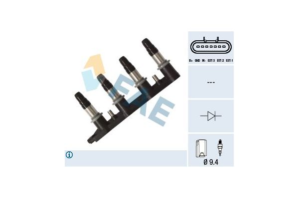 Ateşleme Bobini  Chevrolet Cruze S.Wagon (2012->)  CADIC 45019979