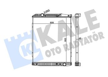 Su Radyatörü  KALE 349405  1331HQ 9425001103 942 500 11 03 9425001703 942 500 17 03 9425003203 942 500 32 03 9425000803 9425003303 A9425000803 A9425001103 A9425001703 A9425003203 A9425003303