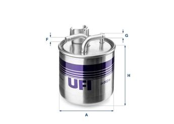 Yakıt Filtresi  UFI 24.002.00  2400200 24.002.00 57127435C 057127435C 57127435E 057127435E
