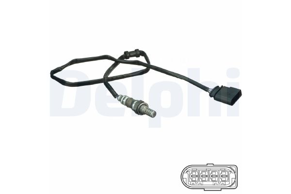 Oksijen (Lambda) Sensörü  Audi A3 (8L)(09.1996->)  DELPHI ES20178-12B1