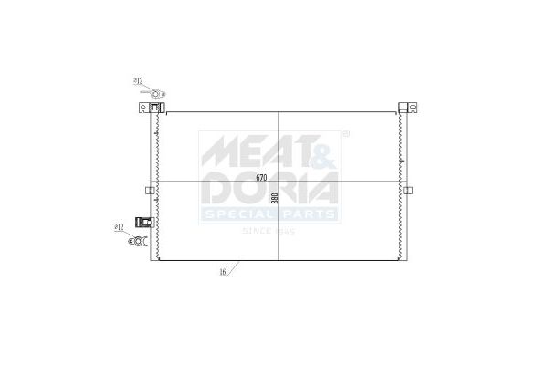 Klima Radyatörü  EUROCRAFT EU F24216-026