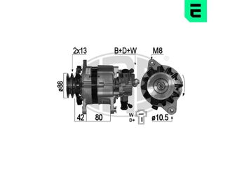 Alternatör  ERA 209014  21319221 02131-9221 773000830 77300083 0