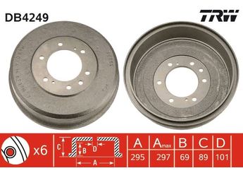 Kampana Arka Sağ ve Sol FRENBU 26715  432062S600 432060W710 43206-0W710- 43206-2S600- 43206VE800 43206-VE800 43206VE860 43206-VE860- 43206VM30B 43206-VM30B- 440101W610 44010-1W610