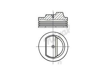 Piston  YENMAK 4170-STD  4170-STD