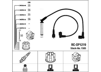 Buji Kablosu  NGK 1585  1612559 16 12 559 90443693 90 443 693