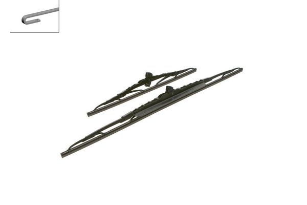 Silecek Süpürgesi Ön Muz Tip 650/400 mm - 26/16 inç Hyundai Elantra (MD)(2011->)  BOSCH 3 397 118 325