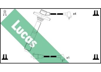 Buji Kablosu  NGK 5356  9091921540 909192158 9091921553 90919-21553 9091921588 90919-21588