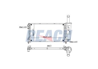 Su Radyatörü  ORİS BHY168026  51723827