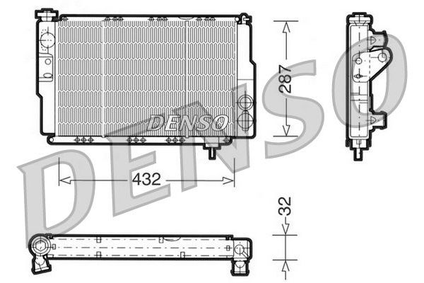 Su Radyatörü  DENSO DRM23040