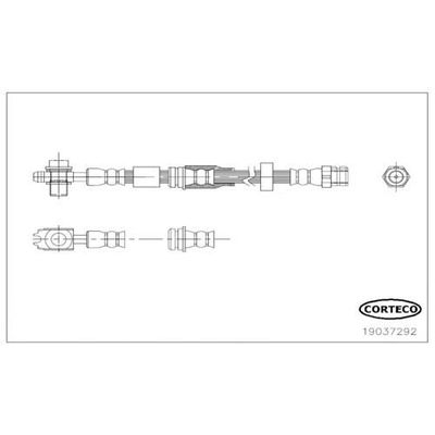 Fren Hortumu Ön Sağ veya Sol SWAPP 41239
