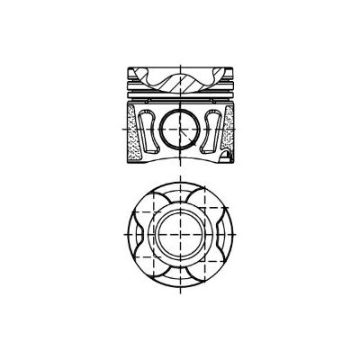 Piston (69.60MM-STD)  YENMAK 31-30268-040