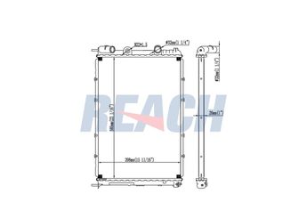 Su Radyatörü  BSG 45-520-003  7700838133 7701352605