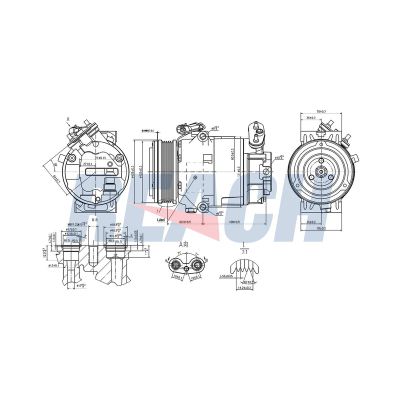 Klima Kompresörü  Opel Astra G Cabrio (2001->)  OPEL ORJINAL 9174396