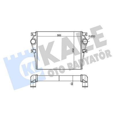 Turbo Radyatörü  KALE 302700